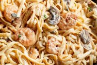 Delicious Creamy Shrimp Pasta Video