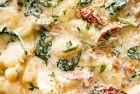 Dreamy Creamy Tuscan Gnocchi