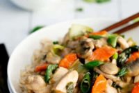 Glazed Honey Mustard Chicken Stir Fry