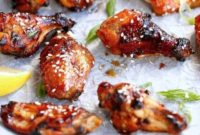 Honey Sesame Glazed Chicken