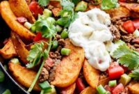 Chipotle Mexican Beef Wedges