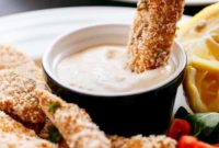 Crunchy Garlic Chicken Strips with a Sweet Chilli Kick