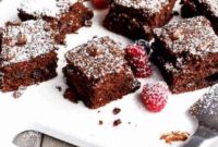 Berry Burst Nutella Swirl Brownies