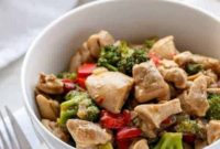 Sticky Hoisin Chicken and Broccoli Stir-Fry