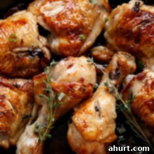 Beer-Crisped Chicken with Mushroom Ale Gravy 8 Crispy Beer Chicken with Drunken Creamy Mushroom Gravy in a pan
