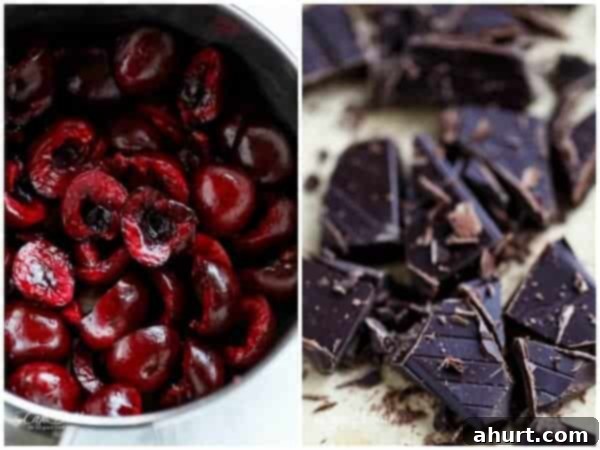 Toasted Butter Chocolate-Cherry Sky-High Pancake 5 How to make Chocolate-Cherry German Pancake