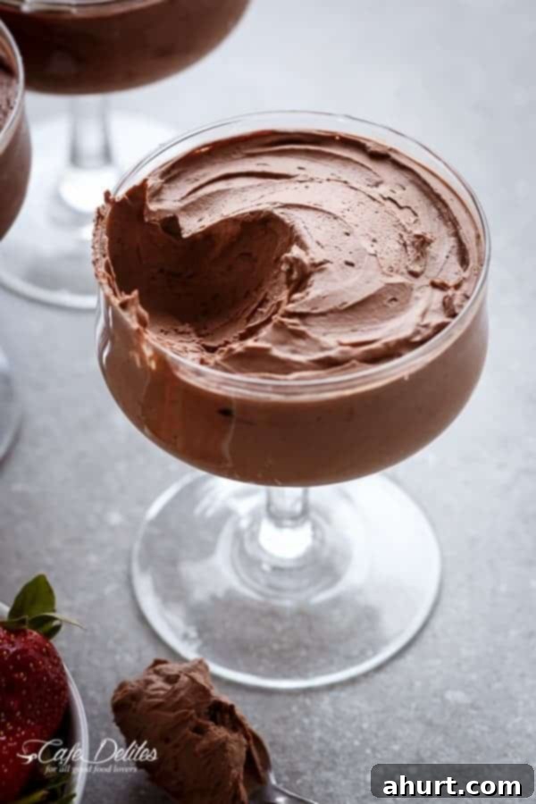 Cloud-Like Coconut Topping 6 3-Ingredient Double Chocolate Mousse made with coconut whipped cream
