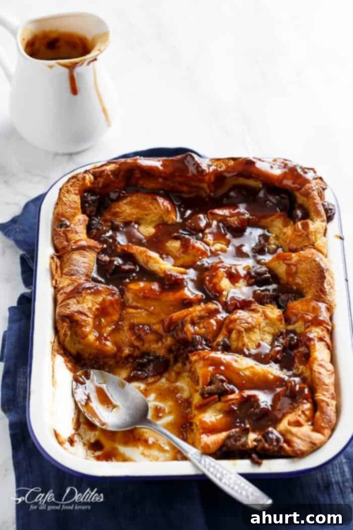 Sticky Date (Toffee) French Toast Bake/Casserole! on a baking tray