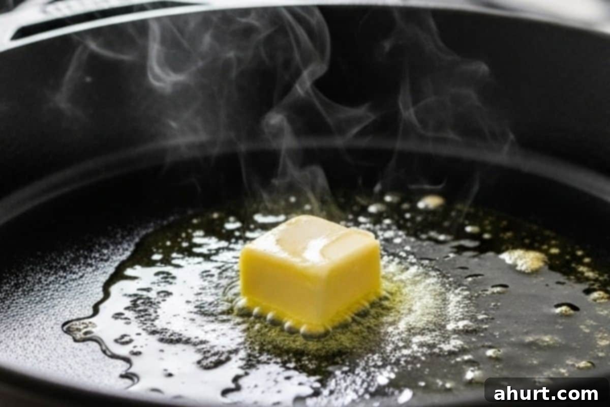 Quick Lemon Caper Salmon 5 melt 1 teaspoon of butter with the olive oil in a large skillet