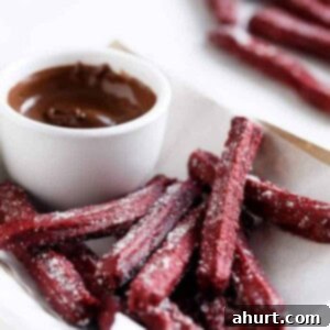 Decadent Baked Red Velvet Churros Full Video Tutorial 9 The Best Red Velvet Churros with dip