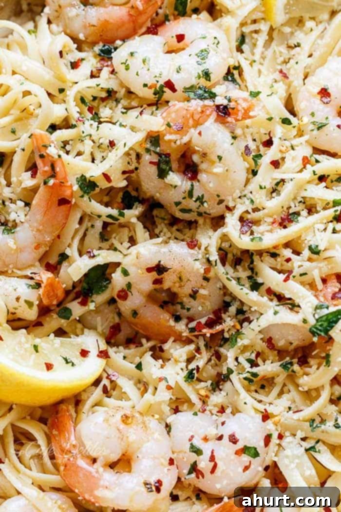 Nutty Browned Butter Shrimp Scampi 10 Zoom in image of Browned Butter Shrimp Scampi pasta