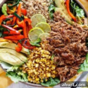 Zesty Chipotle Carnitas Salad 11 Chipotle Lime Carnitas Salad in a pot
