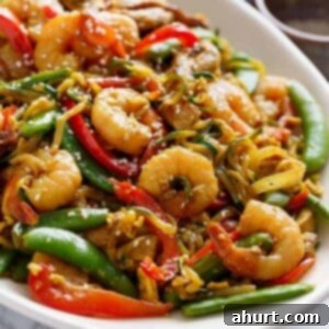 Singaporean Chicken Zoodle Stir Fry 8 Singapore Zoodle Stir Fry With Chicken on a platter