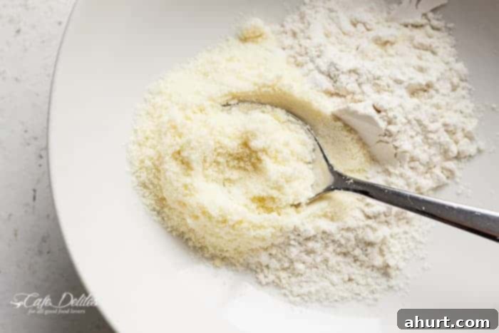 Velvety Lemon Parmesan Chicken 4 Dry Chicken Piccata pieces coated with parmesan and flour