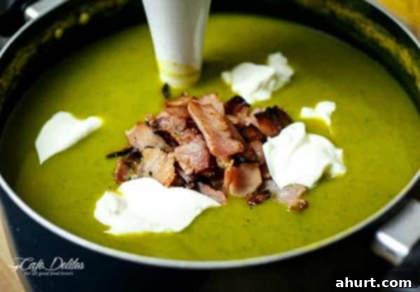 Golden Pumpkin Velouté with Spinach Ribbons and Crispy Bacon Crumble 7 Crispy Bacon are added in Creamy Pumpkin and Spinach Soup