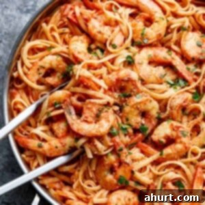 Velvety Tomato Garlic Butter Shrimp, Ready in 15 Minutes 11 Creamy Tomato Garlic Butter Shrimp in a pan