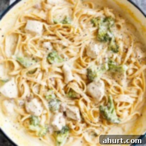Easy One Pot Chicken Bacon Fettuccine Alfredo 13 Skinny One Pot Chicken Bacon Fettuccine Alfredo