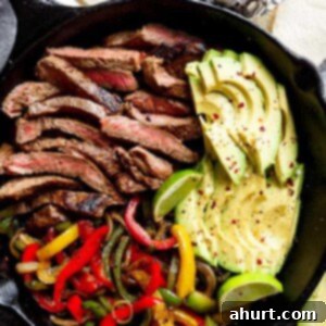 Sizzling Zesty Steak Fajitas 7 Chili-Lime-Steak-Fajitas in a bowl