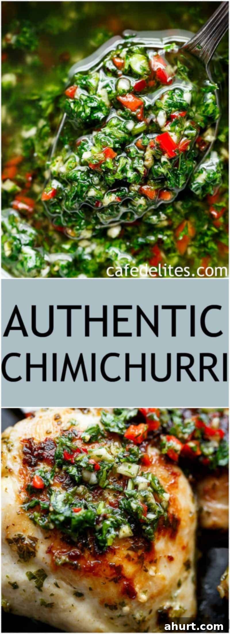 The Authentic Chimichurri of Uruguay and Argentina 9 Authentic Chimichurri from Uruguay & Argentina is the best accompaniment to any barbecued or grilled meats! Also used to serve as a dressing on salads!