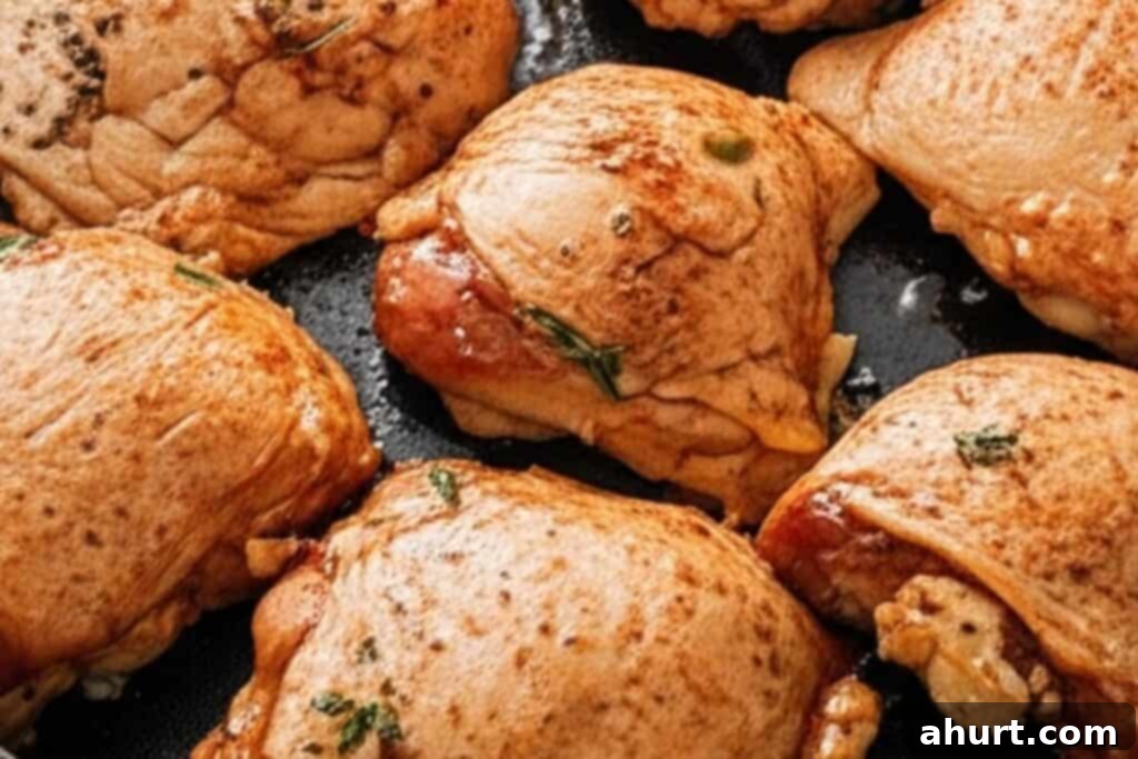Zesty Crispy Cilantro Lime Chicken 7 Searing chicken in skillet