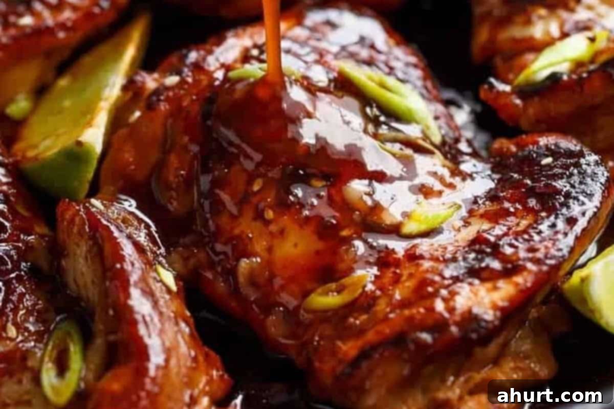 Honey Sriracha Glazed Chicken 10 Drizzle the reserved sauce directly over the chicken for an extra kick of flavor.