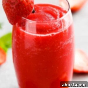 Frozen Strawberry Rosé 6 Refreshing Strawberry Rosé Slushies