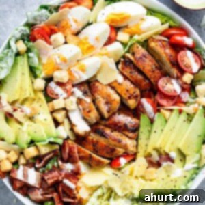 Signature Grilled Chicken Cobb Caesar Salad 7 Grilled Chicken Cobb Caesar Salad is merging two of your favorites into one delicious bowl!