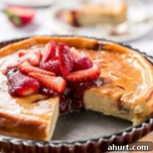 Marbled Strawberry Cheesecake 8 A slice missing from Strawberry Swirl Cheesecake