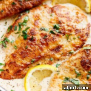 Velvety Chicken Francese 13 The traditional Chicken Francese with a CREAMY TWIST is BETTER than anything you'll find in a restaurant! Enjoy this delicious lemon cream sauce with tender chicken.