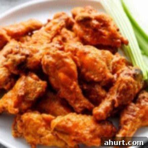 Golden Crisp Baked Buffalo Wings 13 Crispy Buffalo Chicken Wings are exactly what they claim to be. CRISPY without deep frying, using one special ingredient you have in your kitchen pantry!