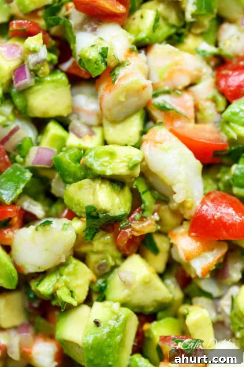 Hearty Shrimp Guacamole 3 Zoom in image of Chunky Shrimp Guacamole
