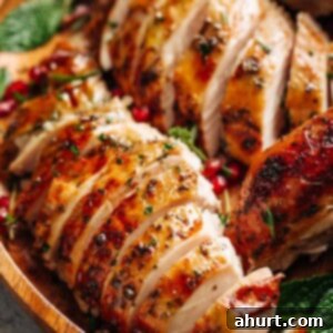 Perfect Crispy Skin Slow Cooker Turkey and Rich Gravy 8 Sliced of Crispy Skinned Slow Cooker Turkey is THE MOST succulent Turkey, WITHOUT brining OR marinading! This Turkey will have EVERYONE talking!