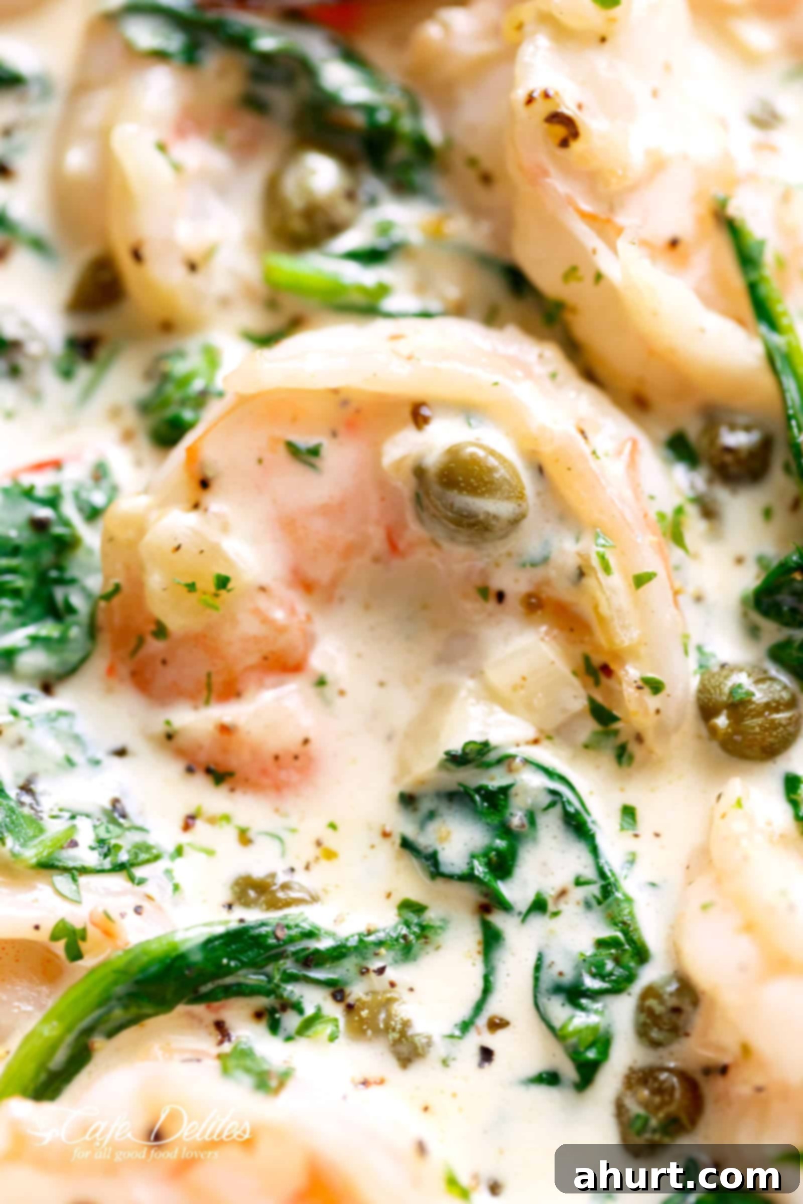 Velvety Garlic Butter Shrimp Piccata 3 Easy Creamy Garlic Butter Shrimp Piccata recipe will leave people wondering if there is a hidden chef in your kitchen!