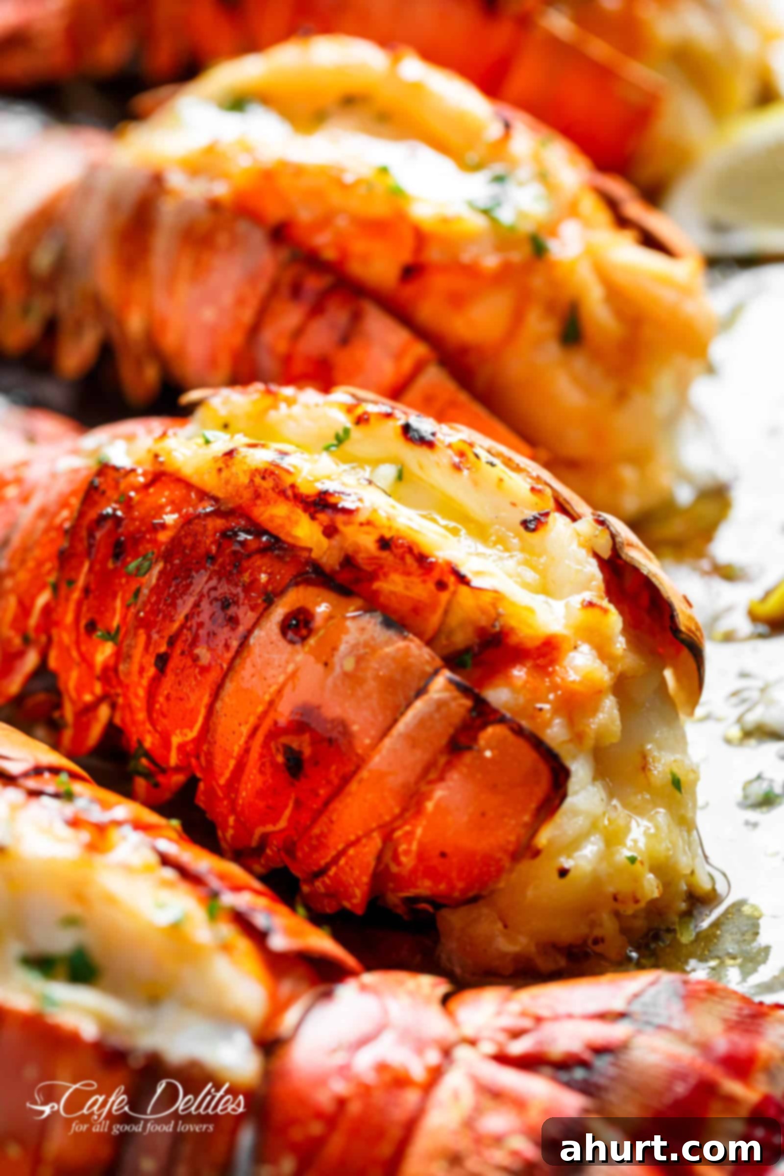 Succulent Broiled Lobster Tails 10 Zoom in image of Broiled Lobster Tails