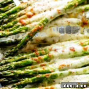 Crispy Garlic Parmesan Asparagus 2 Cheesy Garlic Roasted Asparagus looks amazing