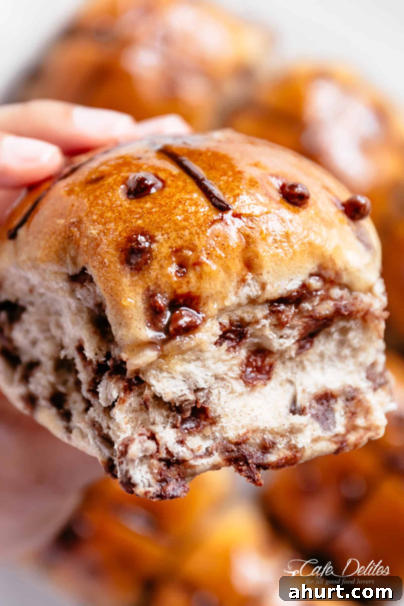 Delicious Homemade hot cross buns 