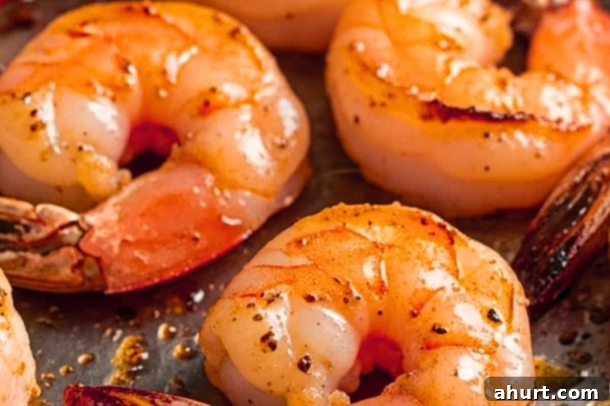 Honey Garlic Shrimp 6 Sear half the shrimp for about 2 minutes per side.