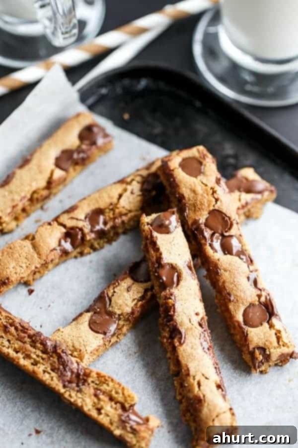 Skinny Chocolate Chip Cookie Sticks 8 6 pieces Low Fat Chocolate Chip Cookie Sticks