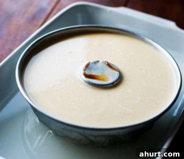 Orange Creme Caramel with Toffee Shards