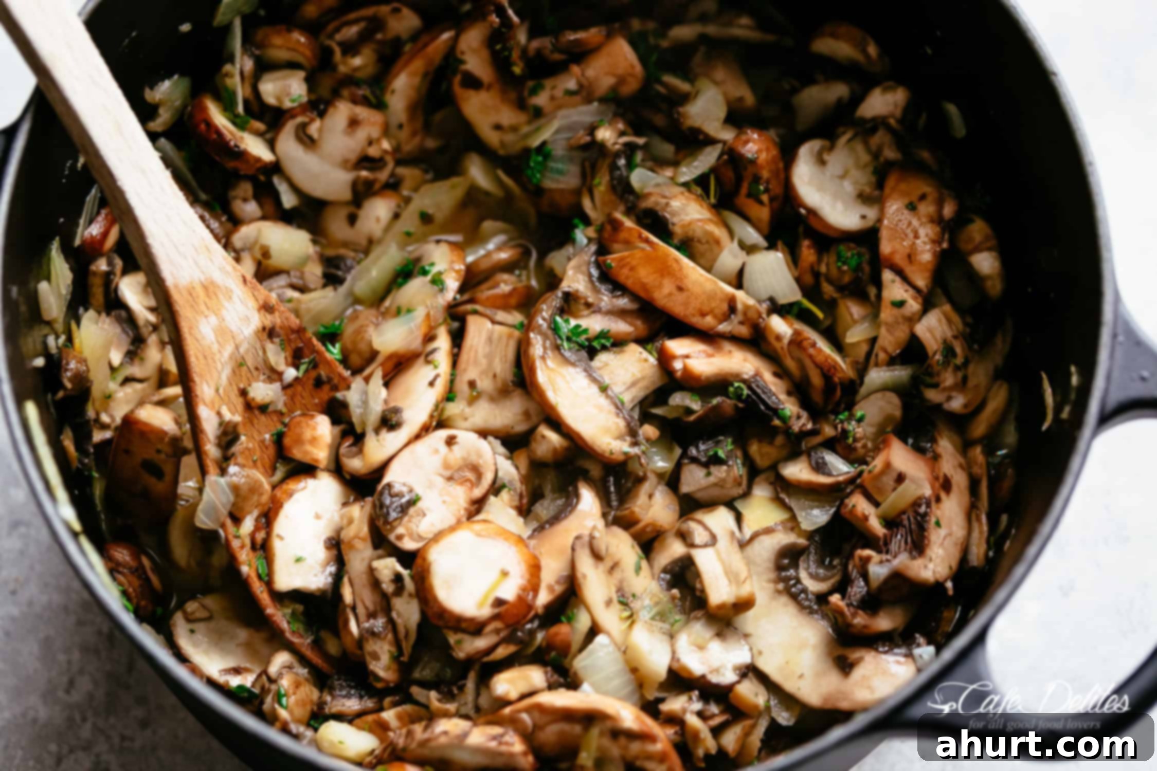 Velvety Forest Mushroom Puree 4 How to make cream of mushroom soup