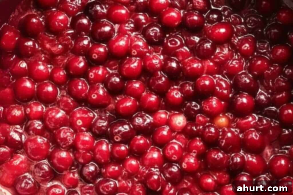 The Ultimate Cranberry Sauce 6 Cranberries bursting