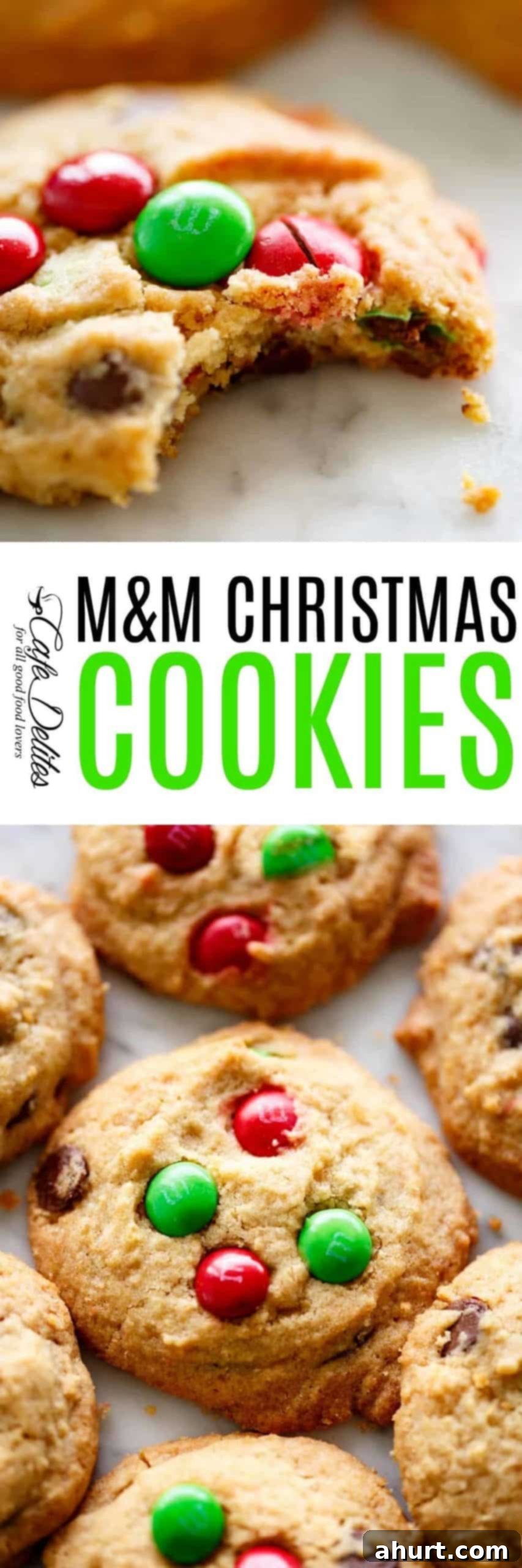 M and M Yuletide Cookies 7 Christmas Cookies PIN