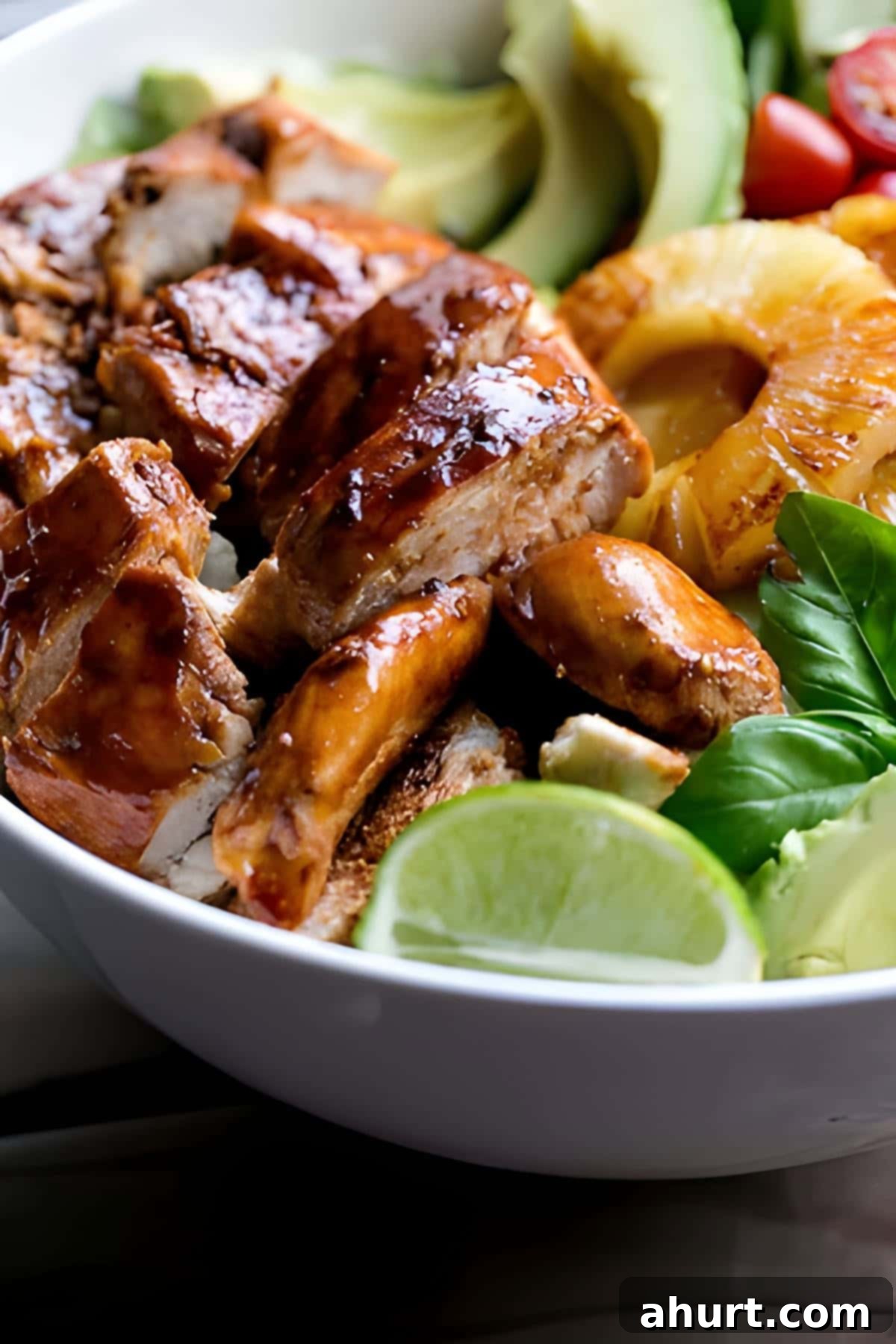 Zesty Garlic-Lime Grilled Chicken Salad 8 Zoom in image of Garlic and Lime Bbq Chicken Salad