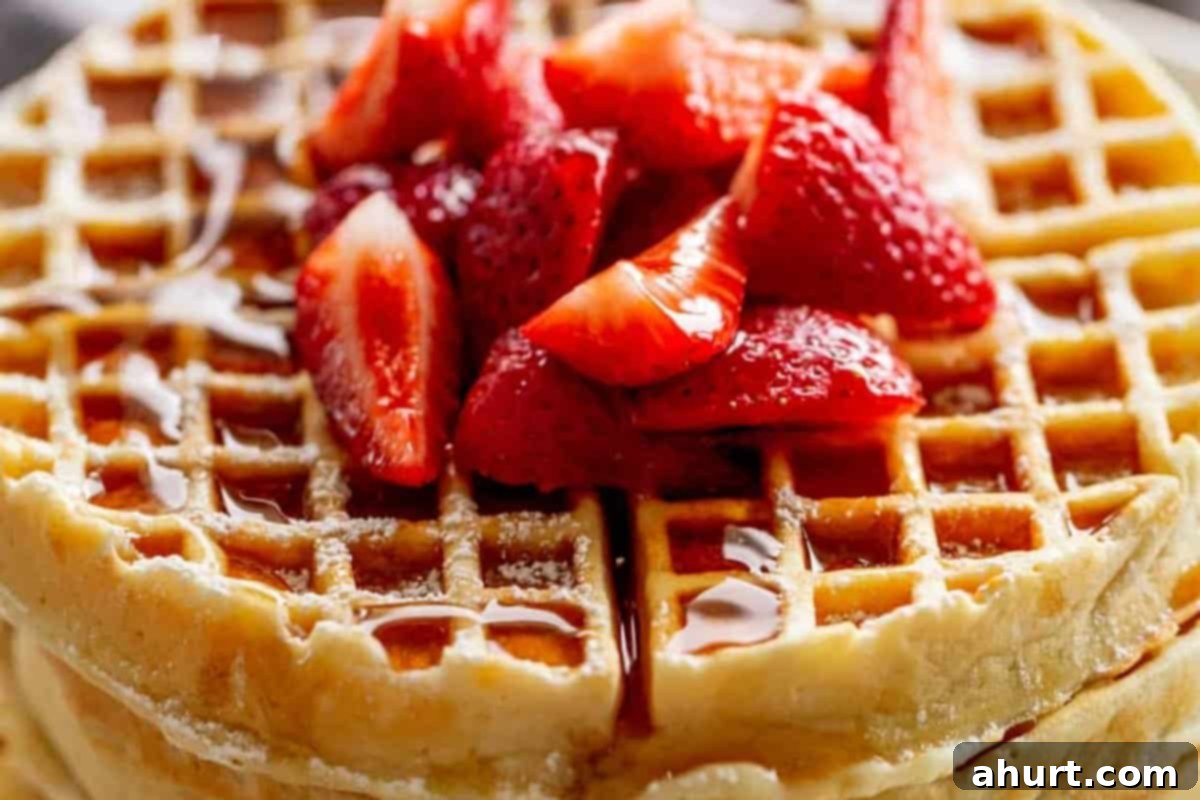 Perfect Homemade Belgian Waffles 11 img 65985 10