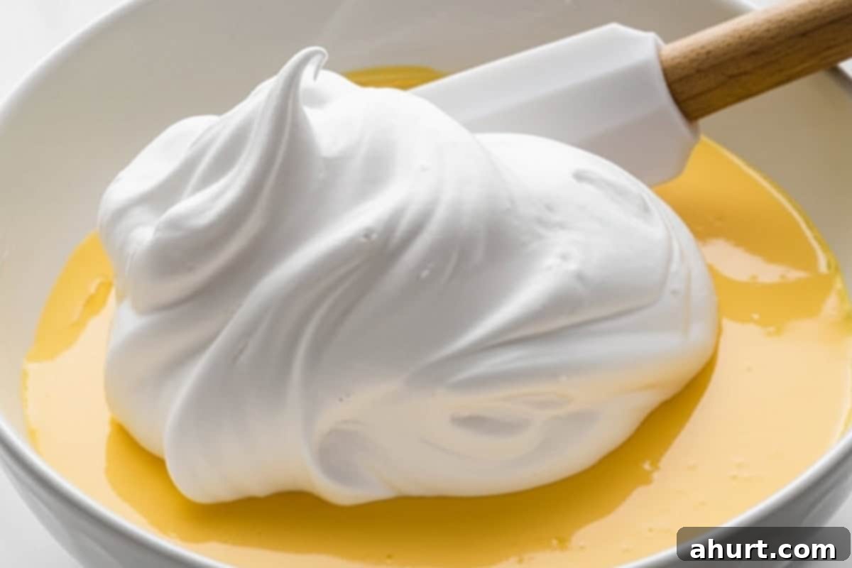 Perfect Homemade Belgian Waffles 9 gently fold the stiff egg whites into the batter and don't over mix