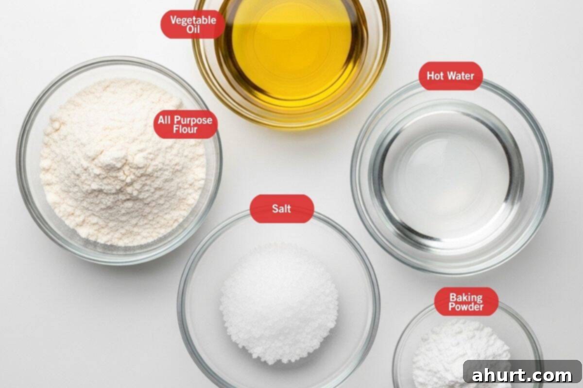 Perfect Homemade Flour Tortillas 3 ingredients of making flour tortillas