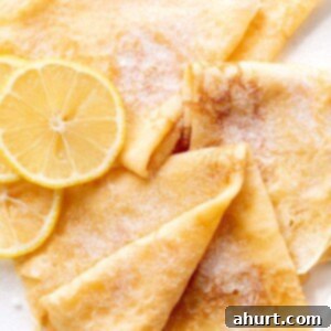 Effortlessly Delicious Crepes 11 3 crepes with lemon slices and caster sugar