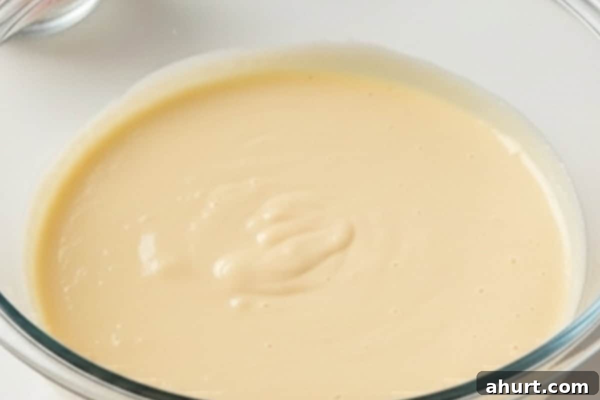 Effortlessly Delicious Crepes 7 Allow the batter to rest for a few minutes while you preheat a nonstick pan over medium heat.