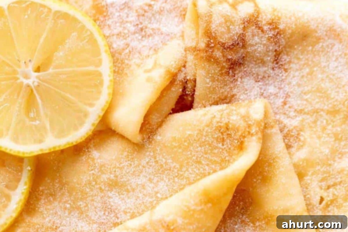 Effortlessly Delicious Crepes 9 Stack the crepes and serve warm with chosen fillings.