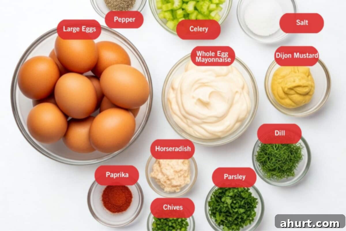 The Ultimate Egg Salad 3 ingredients for making the perfect egg salad